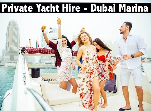 Dubai Marina Private Yacht Cruising Trip - 33ft, 42ft, 45ft, 50ft, 55ft, 65ft Yachts Available. Fishing Trip Available