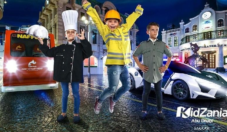 KidZania Abu Dhabi, Yas Mall - Child (AED185), Adult (AED79) - Dated Tickets