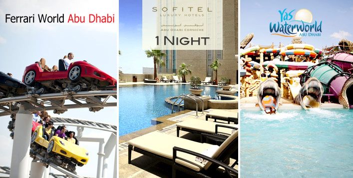 Staycation - 5* Sofitel Abu Dhabi Corniche - Staycation with Yas Parks Access