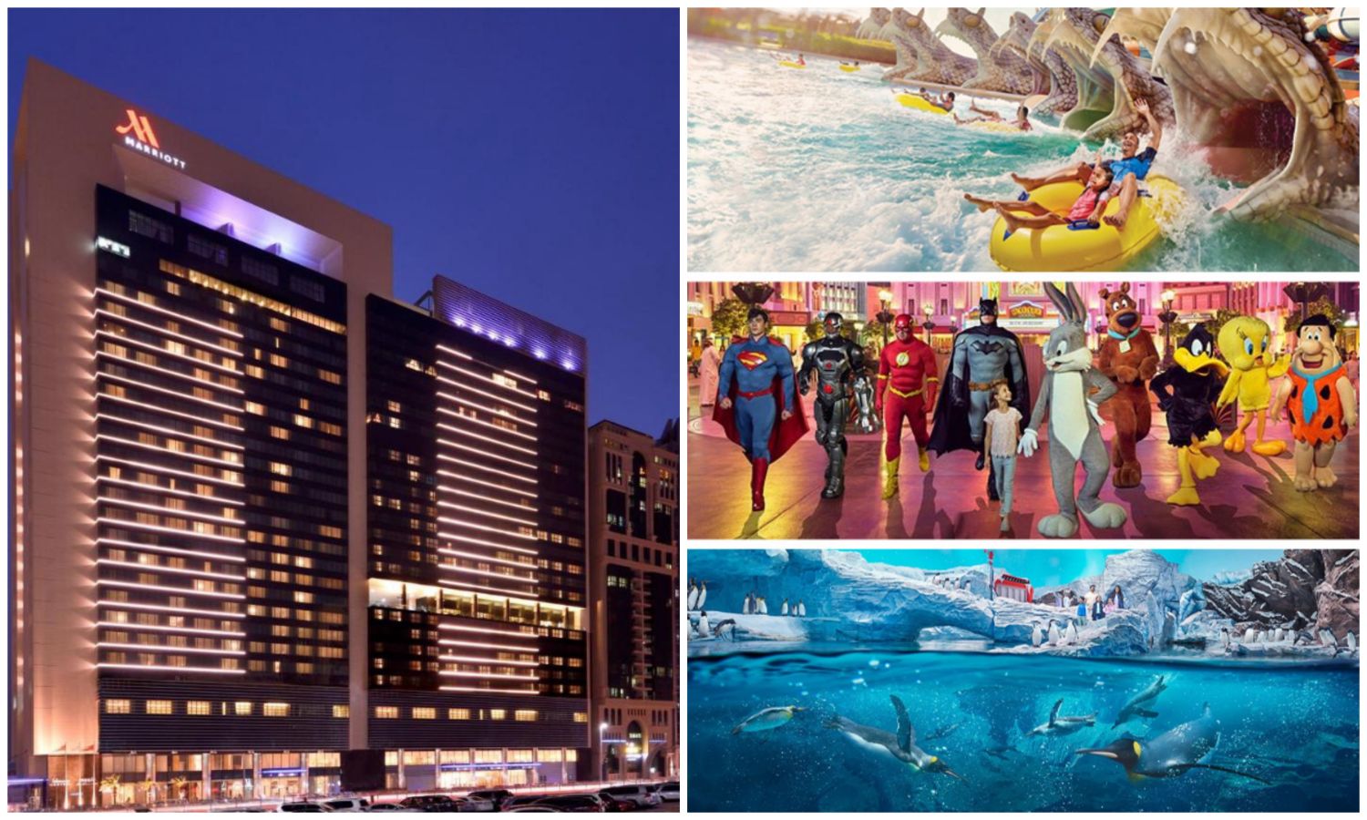 Staycation - 5* Marriott Hotel Downtown, Abu Dhabi - 1 Night Stay with Yas Park