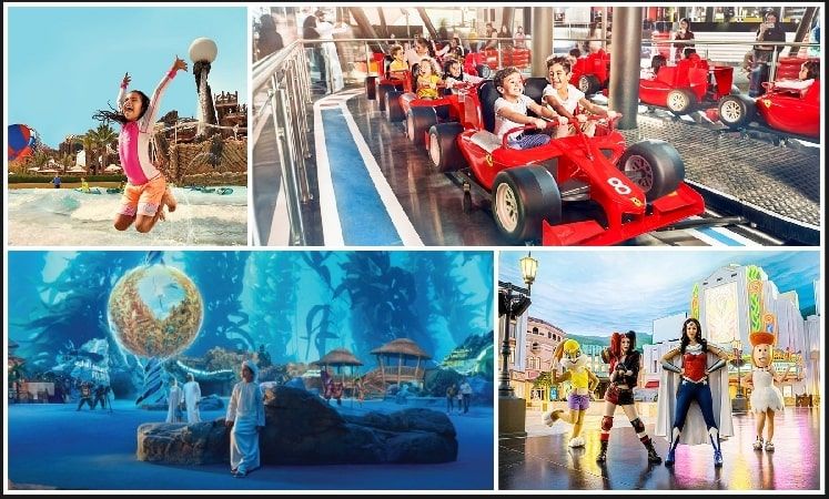 2 Days 2 Parks Tickets - Sea World, Warner Bros., Ferrari World, Yas Waterworld